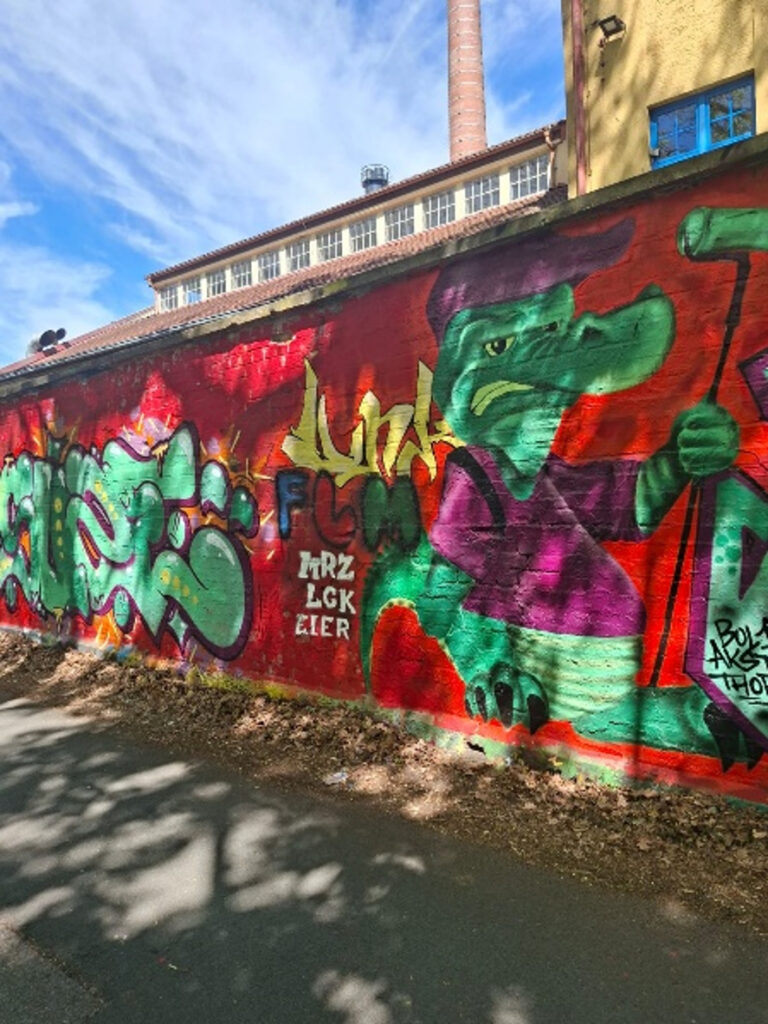 Graffiti an einer Wand